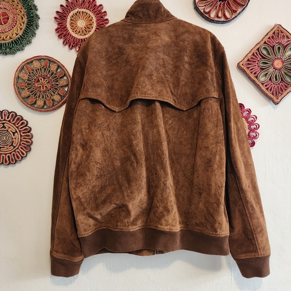 American Living Brown Suede Jacket - Picture 3 of 3